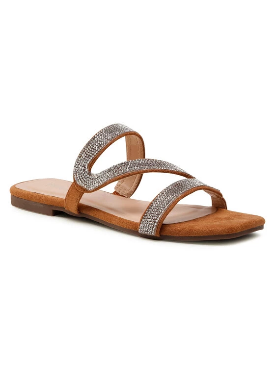 DeeZee Γυναίκες Παντόφλες WS5529-01 Καφέ Καφέ