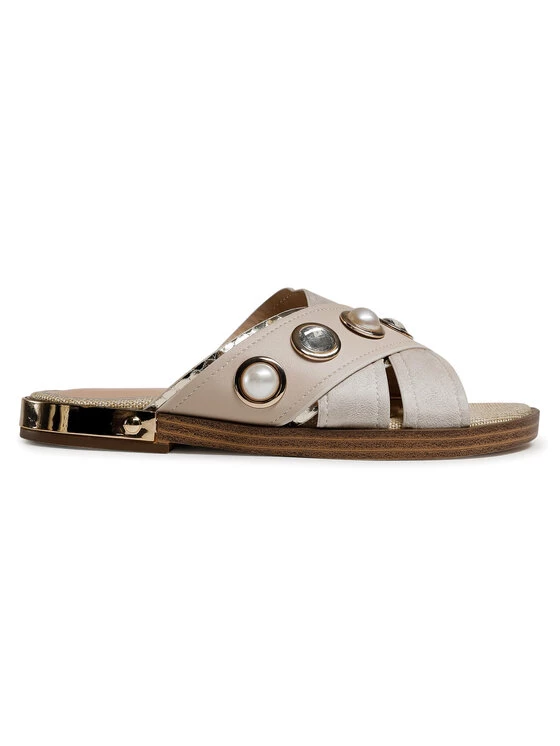 DeeZee Γυναίκες Παντόφλες WS210403-01 Μπεζ Μπεζ - Image 2