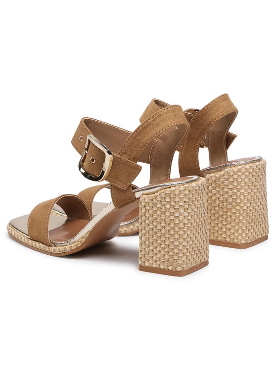 DeeZee Γυναίκες Εσπαντρίγιες WFA1521-1 Καφέ Καφέ - Image 3