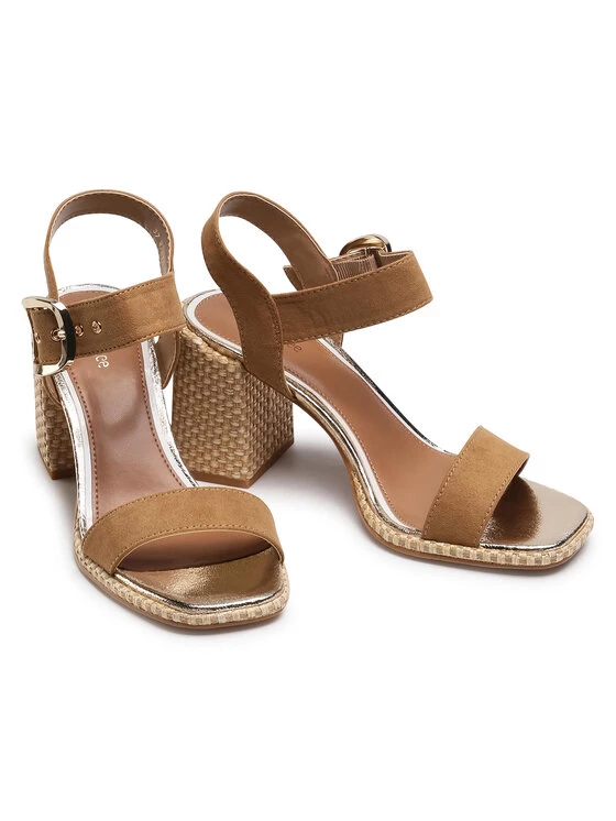 DeeZee Γυναίκες Εσπαντρίγιες WFA1521-1 Καφέ Καφέ - Image 5