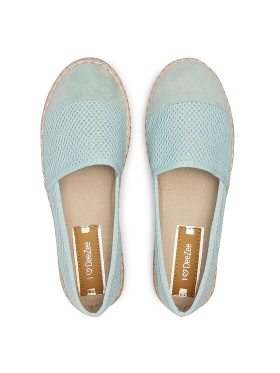 DeeZee Γυναίκες Κλειστά Παπούτσια Εσπαντρίγιες WSS990-66 Μπλε Μπλε - Image 6