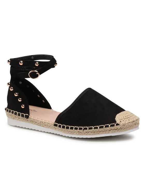 DeeZee Γυναίκες Κλειστά Παπούτσια Εσπαντρίγιες WSS899-01 Μαύρο Μαύρο