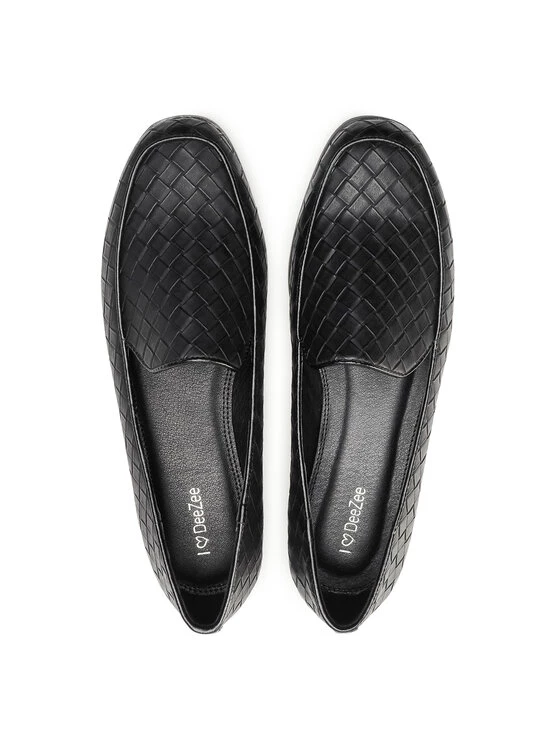 DeeZee Γυναίκες Κλειστά Παπούτσια Lords WYL2669-1 Μαύρο Μαύρο - Image 6