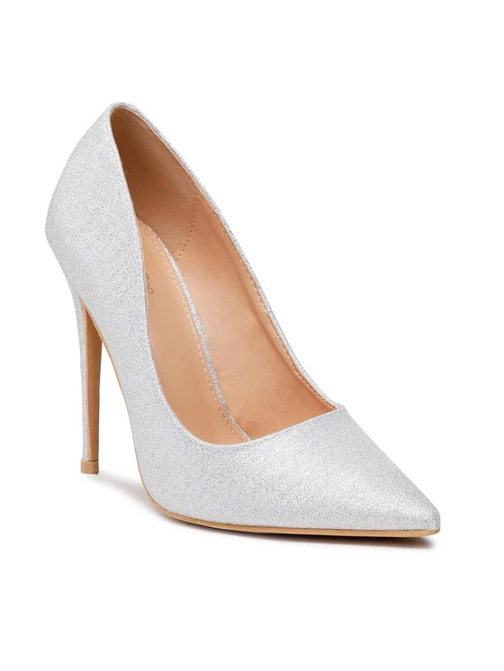 DeeZee Γυναίκες Γοβάκια Γόβες KL-9283201F Ασημί Ασημί