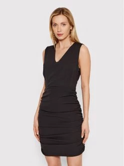 DeeZee Γυναίκες Κοκτέιλ Φορέματα Φόρεμα κοκτέιλ Entermity PLY033 Μαύρο Slim Fit Μαύρο