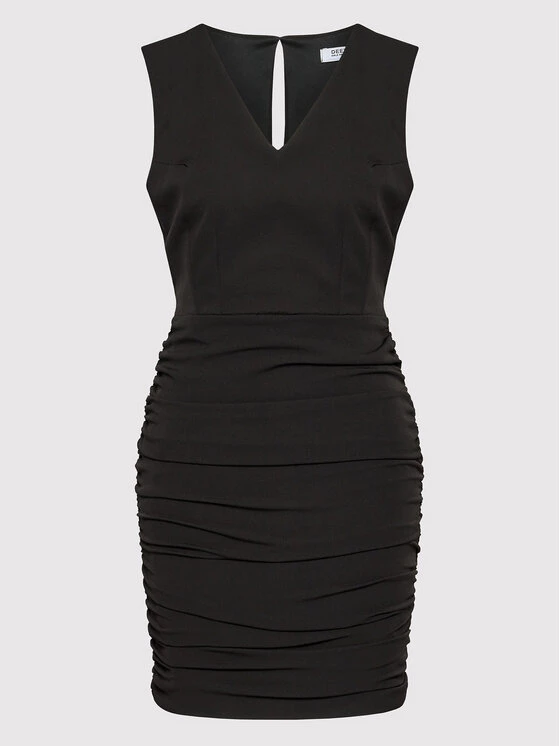 DeeZee Γυναίκες Κοκτέιλ Φορέματα Φόρεμα κοκτέιλ Entermity PLY033 Μαύρο Slim Fit Μαύρο - Image 5