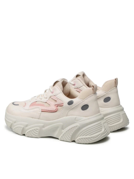 DeeZee Γυναίκες Αθλητικά WS88186-01 Μπεζ Μπεζ - Image 3