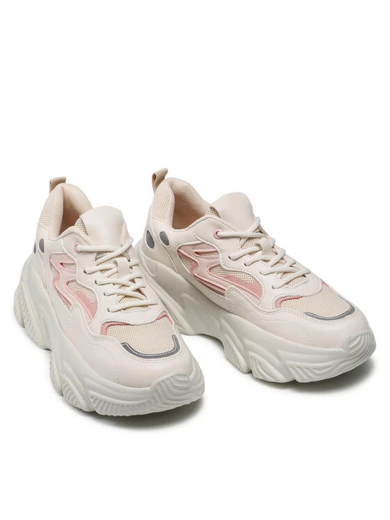 DeeZee Γυναίκες Αθλητικά WS88186-01 Μπεζ Μπεζ - Image 5