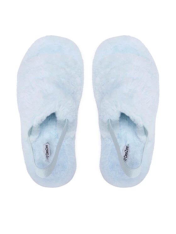 DeeZee Γυναίκες Παντόφλες Σπιτιού BE-X-5027 Μπλε Μπλε - Image 6