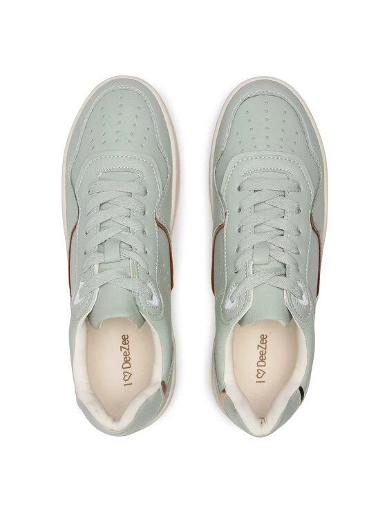 DeeZee Γυναίκες Κλειστά Παπούτσια Αθλητικά WS5509-01 Πράσινο Πράσινο - Image 6
