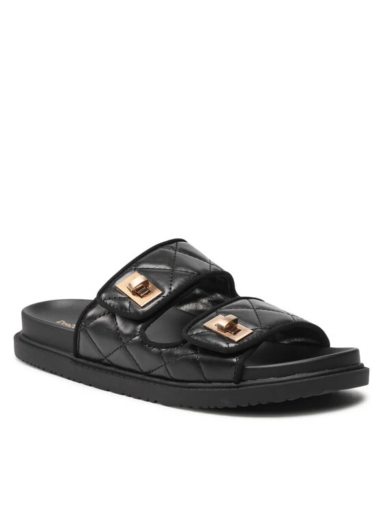 DeeZee Γυναίκες Παντόφλες WS5516-56 Μαύρο Μαύρο