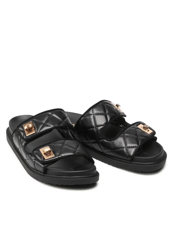 DeeZee Γυναίκες Παντόφλες WS5516-56 Μαύρο Μαύρο - Image 5