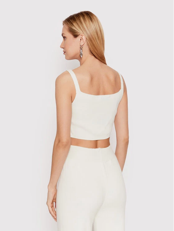 DeeZee Γυναίκες Tops Σετ τοπ και παντελόνι Pixie KMPD0007 Μπεζ Regular Fit Μπεζ - Image 3