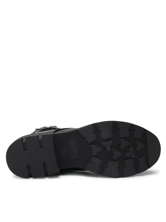 DeeZee Γυναίκες Biker Μποτάκια Μποτάκια WS110107-01 Μαύρο Μαύρο - Image 4