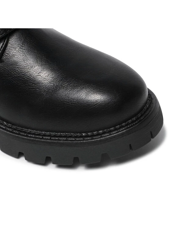 DeeZee Γυναίκες Biker Μποτάκια Ορειβατικά παπούτσια WS5029-03 Μαύρο Μαύρο - Image 6