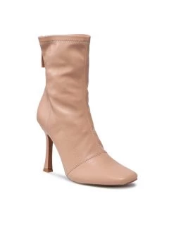 DeeZee Γυναίκες Biker Μποτάκια Μποτάκια LS5641-01 Μπεζ Μπεζ