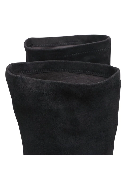 DeeZee Γυναίκες Μπότες Πάνω από το Γόνατο Μπότες πάνω από το γόνατο WYL2837-1 Μαύρο Μαύρο - Image 6