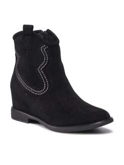 DeeZee Γυναίκες Biker Μποτάκια Μποτάκια LS5565-01 Μαύρο Μαύρο