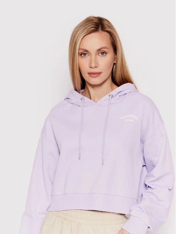 DeeZee Γυναίκες Μπλούζες Μπλούζα Gang S-1107 Μωβ Relaxed Fit Μωβ - Image 5