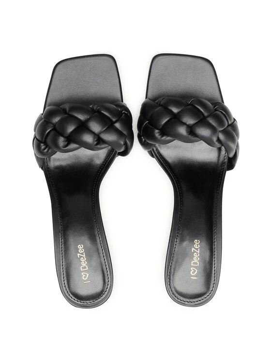 DeeZee Γυναίκες Παντόφλες WYL2629-1 Μαύρο Μαύρο - Image 6