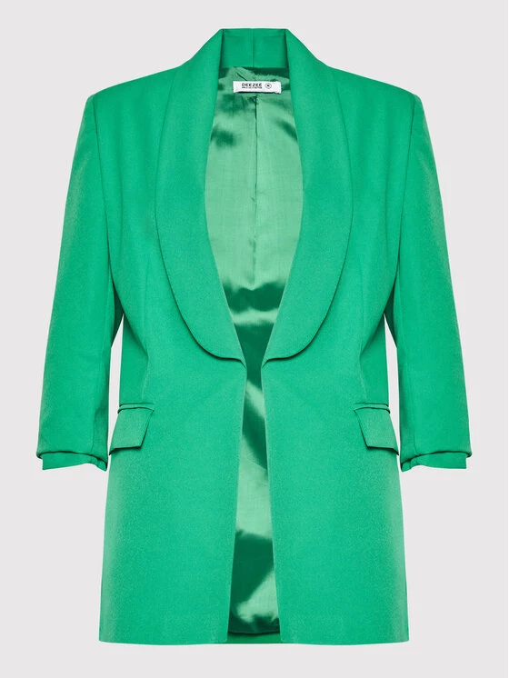 DeeZee Γυναίκες Σακάκια & Μπλέιζερ Μπλέιζερ Colette BLZT0002 Πράσινο Slim Fit Πράσινο - Image 5