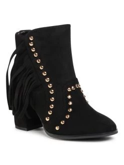 DeeZee Γυναίκες Biker Μποτάκια Μποτάκια WYL2294-1 Μαύρο Μαύρο