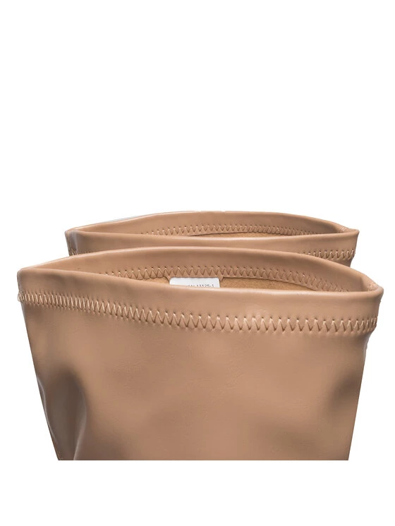 DeeZee Γυναίκες Μπότες Πάνω από το Γόνατο Μπότες πάνω από το γόνατο ZAL13125-1 Μπεζ Μπεζ - Image 5