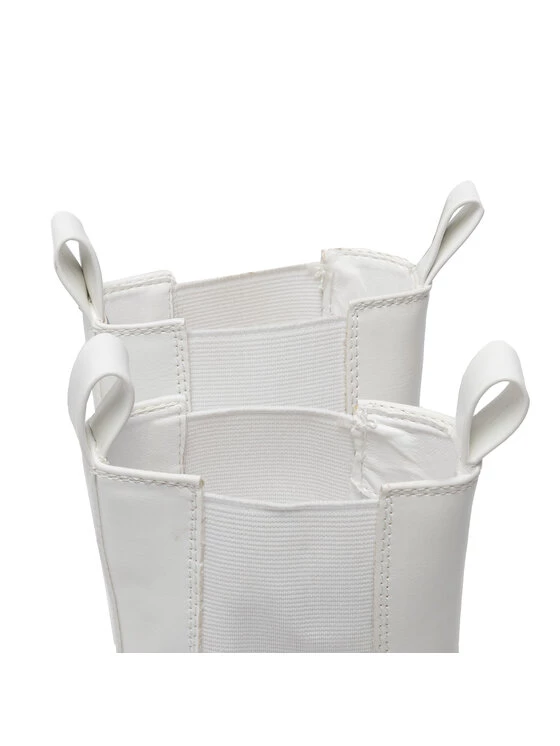 DeeZee Γυναίκες Μποτάκια με λάστιχο ZAL90152-1 Λευκό Λευκό - Image 5