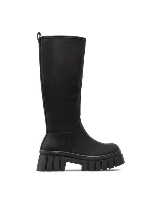 DeeZee Γυναίκες Μπότες ZAL90099Y-3 Μαύρο Μαύρο