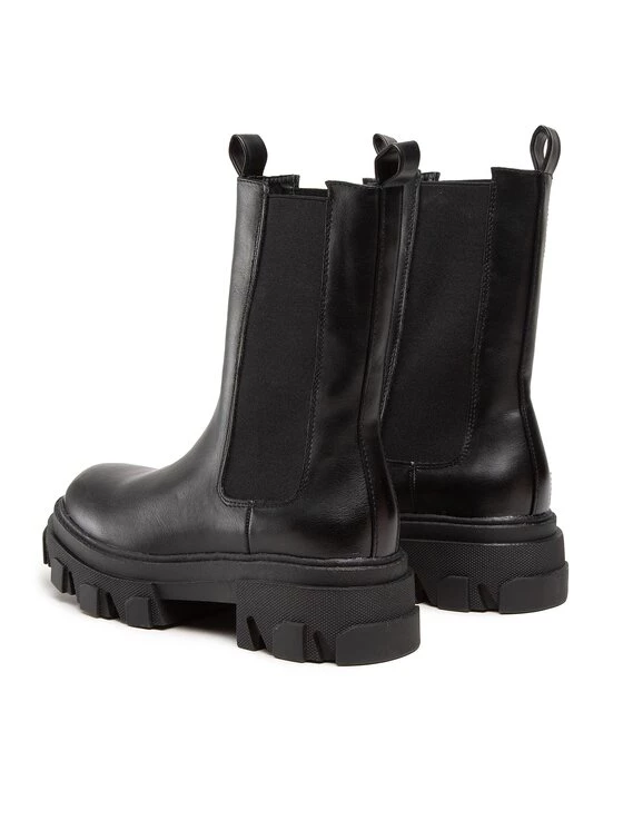 DeeZee Γυναίκες Chelsea Boots Μποτάκια με λάστιχο ZAL12901-3 Μαύρο Μαύρο - Image 3