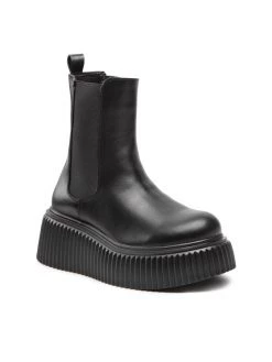 DeeZee Γυναίκες Biker Μποτάκια Μποτάκια ZAL85311-1A Μαύρο Μαύρο