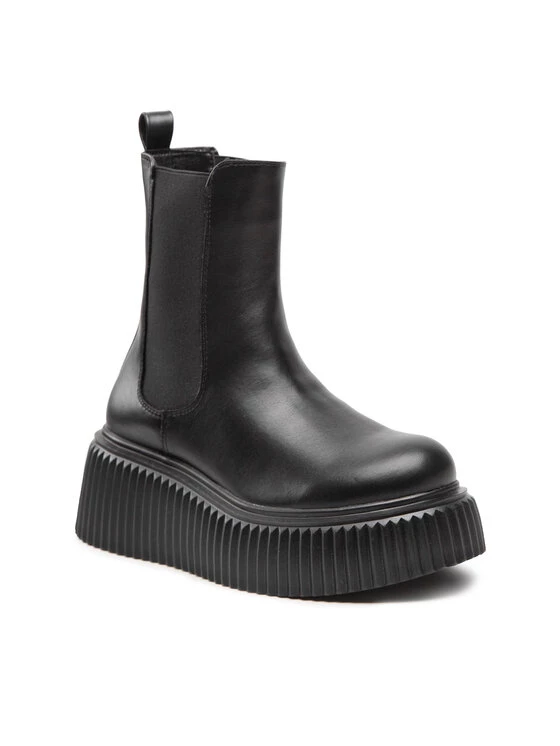 DeeZee Γυναίκες Biker Μποτάκια Μποτάκια ZAL85311-1A Μαύρο Μαύρο