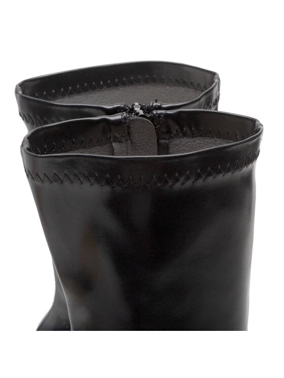 DeeZee Γυναίκες Biker Μποτάκια Μποτάκια ZALMM220168 Μαύρο Μαύρο - Image 6