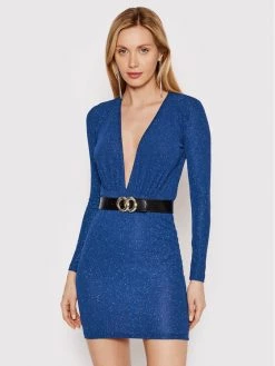 DeeZee Γυναίκες Κοκτέιλ Φορέματα Φόρεμα κοκτέιλ One Kiss ILF003 Μπλε Slim Fit Μπλε