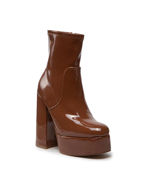 DeeZee Γυναίκες Biker Μποτάκια Μποτάκια ZALXBH220154 Καφέ Καφέ