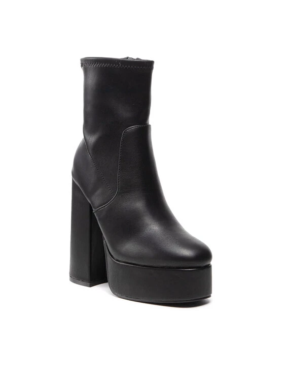 DeeZee Γυναίκες Biker Μποτάκια Μποτάκια ZALXBH220154 Μαύρο Μαύρο