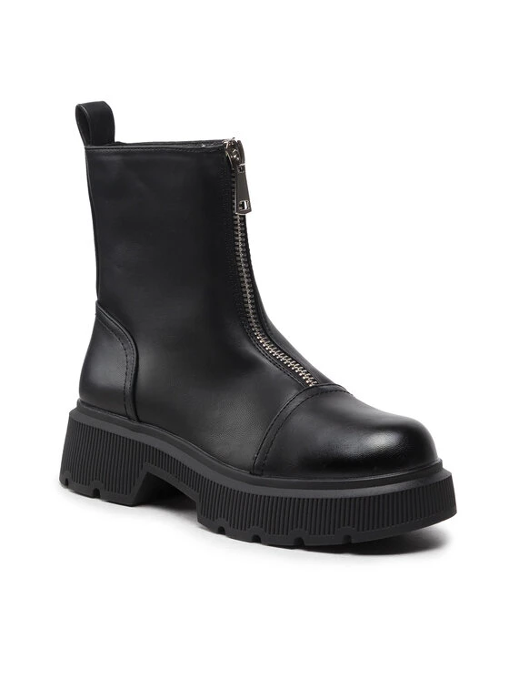 DeeZee Γυναίκες Μποτάκια ZAL21B1003-7 Μαύρο Μαύρο