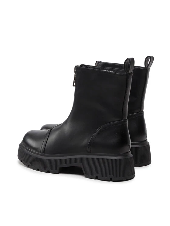 DeeZee Γυναίκες Μποτάκια ZAL21B1003-7 Μαύρο Μαύρο - Image 3