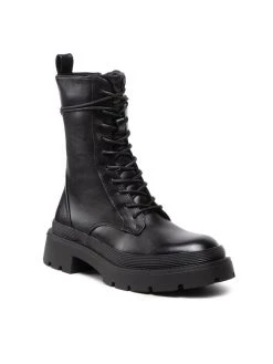 DeeZee Γυναίκες Biker Μποτάκια Ορειβατικά παπούτσια ZAL13096-4 Μαύρο Μαύρο