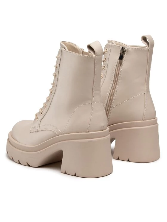 DeeZee Γυναίκες Μποτάκια ZAL90112-1A Μπεζ Μπεζ - Image 3