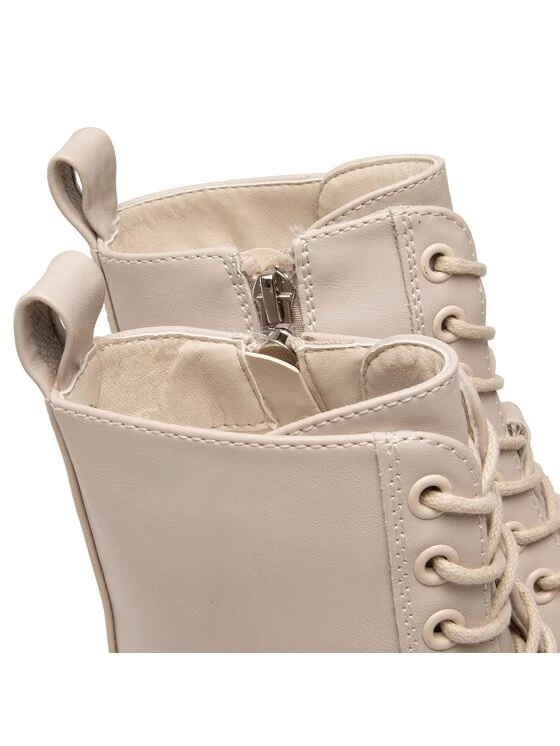 DeeZee Γυναίκες Μποτάκια ZAL90112-1A Μπεζ Μπεζ - Image 5