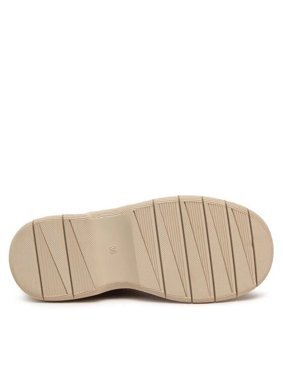 DeeZee Γυναίκες Μποτάκια ZAL90087-4 Μπεζ Μπεζ - Image 4