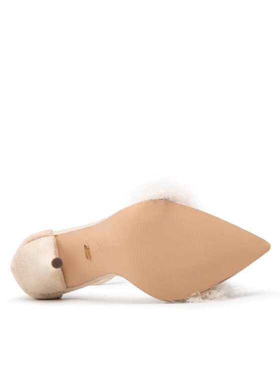 DeeZee Γυναίκες Σανδάλια ZALF31053-4 Μπεζ Μπεζ - Image 4