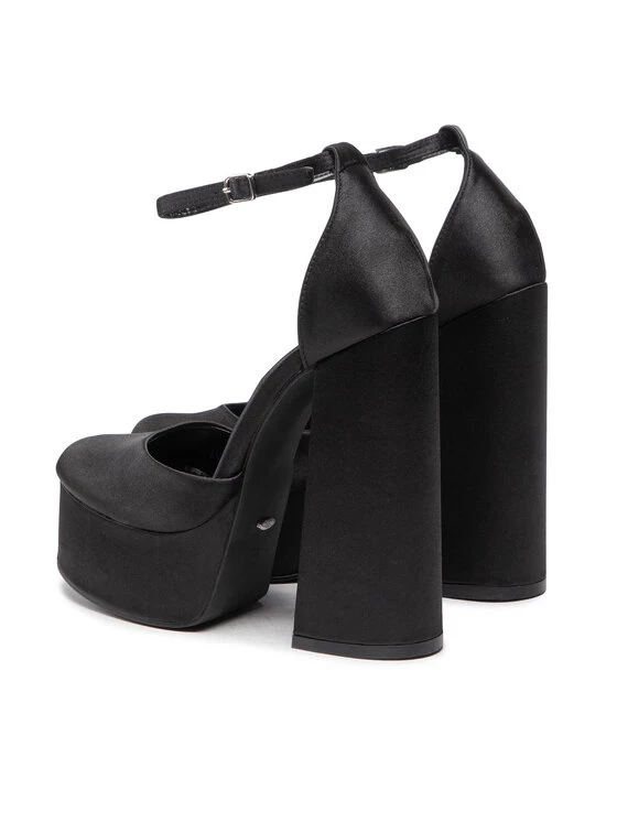 DeeZee Γυναίκες Γοβάκια Κλειστά παπούτσια ZALE6046-1 Μαύρο Μαύρο - Image 3