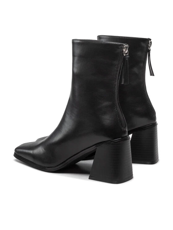 DeeZee Γυναίκες Biker Μποτάκια Μποτάκια ZALY30747-1 Μαύρο Μαύρο - Image 3