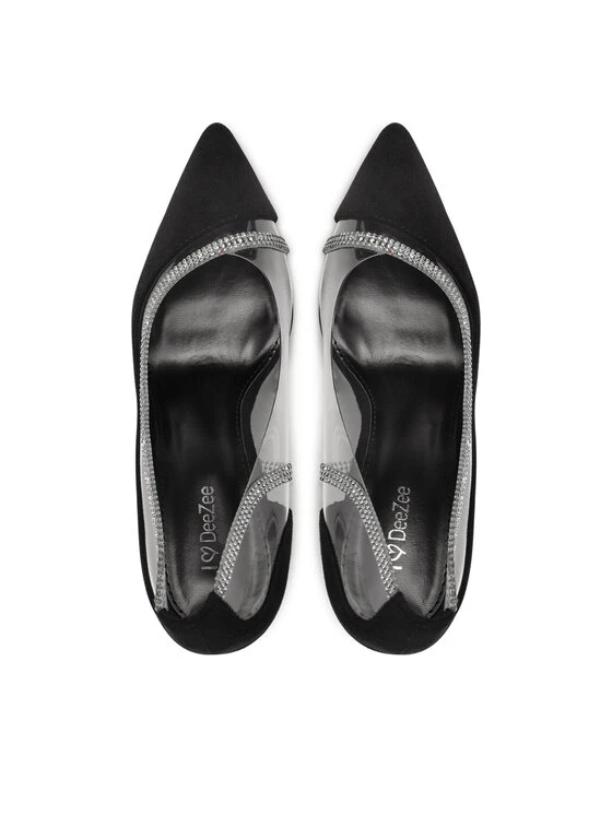 DeeZee Γυναίκες Γοβάκια Γόβες KL-92831-95 Μαύρο Μαύρο - Image 5