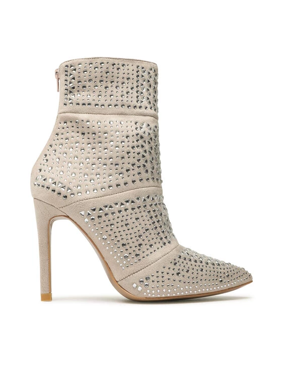 DeeZee Γυναίκες Biker Μποτάκια Μποτάκια H120403-01 Μπεζ Μπεζ - Image 2