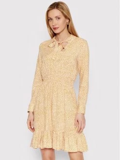 DeeZee Γυναίκες Καθημερινά Φορέματα Φόρεμα καθημερινό Jess 3FB047 Μπεζ Regular Fit Μπεζ