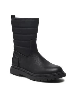 DeeZee Γυναίκες Biker Μποτάκια Μποτάκια CS5911-01 Μαύρο Μαύρο