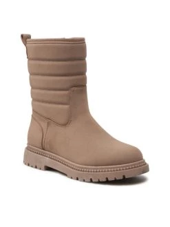 DeeZee Γυναίκες Biker Μποτάκια Μποτάκια CS5911-01 Μπεζ Μπεζ